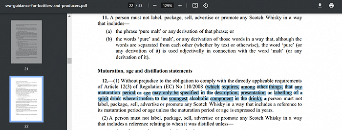 The Scotch Whisky Regulations 2009